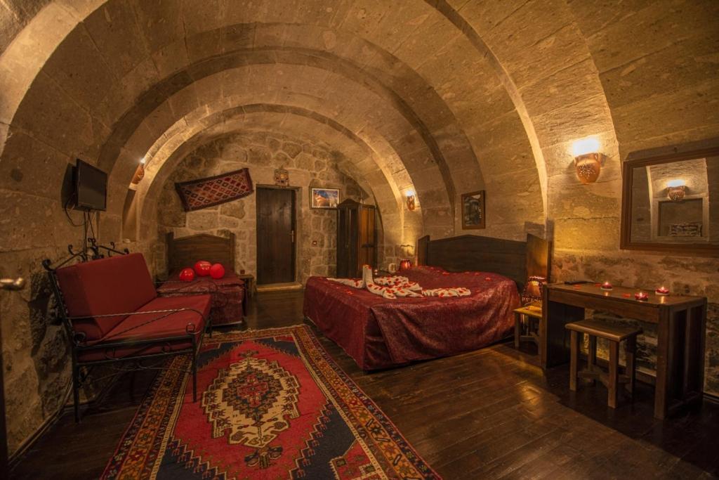 Kapadokya Ihlara Konaklari Antik Gelveri Konagi Guzelyurt Exteriör bild