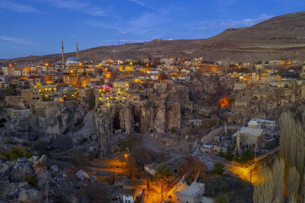 Kapadokya Ihlara Konaklari Antik Gelveri Konagi Guzelyurt Exteriör bild