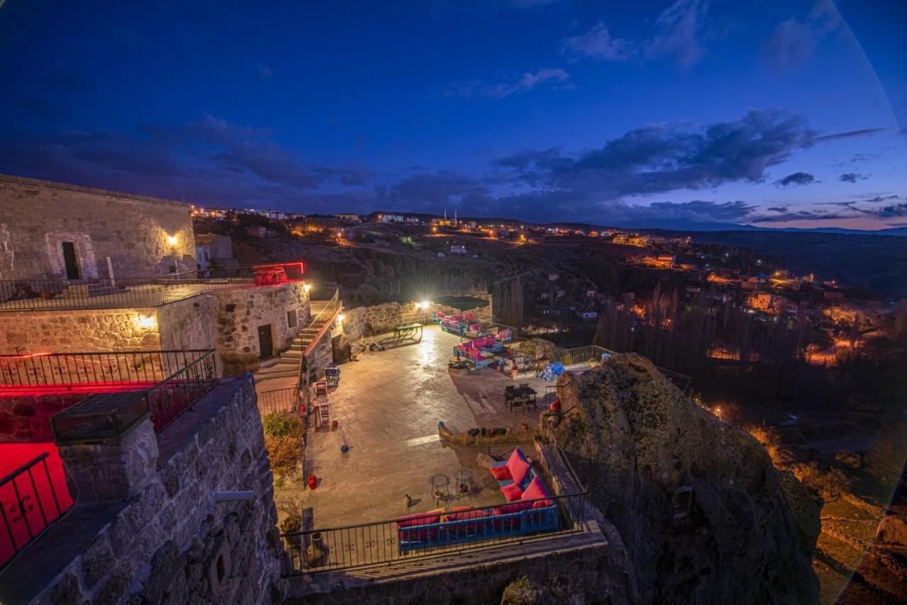 Kapadokya Ihlara Konaklari Antik Gelveri Konagi Guzelyurt Exteriör bild